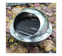 (Ø60-300 mm) Aérateur rond avec grille en acier inoxydable, Grille de Ventilation, Anti-Insectes Mural Bouches d'aération Grille de Ventilation Bouche Ronde Conduit Aérateur d'air Grille ,300mm