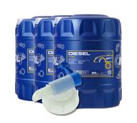 20 (1x20) Litre Mannol 15W-40 Diesel L'Huile De Moteur Avec Robinet de Vidange