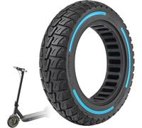 60/70-6.5"" 10"" Solid Rubber Replacement Tyre for Ninebot Max G30/Max G30D/Max G30D2 Electric Scooter Full Replacement Tire Non-Slip Puncture Proof (Blue, 1