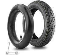 60/70-6.5 Offroad Tyre And Inner Tube, 10x2.5 Inch Wheel Accessory Electric Scooter, Durable Butyl Rubber Tires (Right Valve Frame)