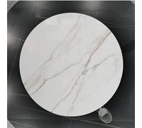 60 70 80 cm Plateau De Service Rond Lazy Susan Plateau Tournant en Marbre, Plateau de Service Rotatif 360°, Silencieux/Lisse(D,90 * 90CM(36inch))