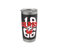 60 ANS CLASS OF 1966 FOOTBALL 60 ANS Gobelet isotherme en acier inoxydable double paroi