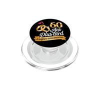 60 Ans de Mariage Noces De Diamant Cadeau Couple Amour PopSockets PopGrip pour MagSafe