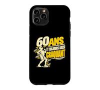 60 Ans Et Toujours Aussi Craquant Humour Anniversaire Homme Coque pour iPhone 11 Pro