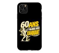 60 Ans Et Toujours Aussi Craquant Humour Anniversaire Homme Coque pour iPhone 11 Pro Max