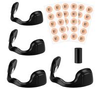 60 Bande Anti Ronflement Nasale Nose - Nasale Magnétique Strips Aimant Nez Respiration Avec 4 Tailles de Pinces Nasales, Ecarteur Nasal Doux pour la Peau Ajustement Sommeil Sport Voyage Homme Femme