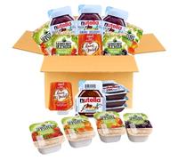 60 Barquettes individuelles de Préparation de fruit,Miel et Pâte à tartiner
