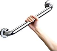 60 cm Poignée de salle de bain en acier inoxydable - Poignées de sécurité pour personnes âgées - Poignée d'appui pour sortir de la baignoire - Poignée murale pour la cabine de douche ou les marches d'