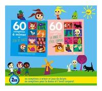 60 Comptines à mimer & Jeux de doigts et 60 Comptines pour la danse et l'éveil corporel Coffret
