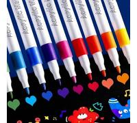 60 couleurs de marqueurs de peinture acrylique, convenant pour l'art et le design, la peinture à la main, fournitures de bureau DIY 12 couleurs/ensemble,60 couleurs/ensemble,48 couleurs/ensemble,24 co