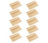 60 Enveloppes Force Jaune, Plan Vintage, yellow, B | En vrac 60 enveloppes de force non imprimées avec sceau adhésif d ’ identité pour notes manuscrites