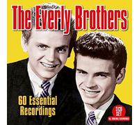 60 Essential Recordings by EVERLY BROTHERS [Audio CD] NEUF