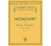 60 études Op 45 vol 1 - violon - édition Schirmer