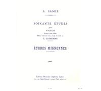 Samie - 60 Etudes Vol.1 : Etudes Mignonnes Op.31 - Violon