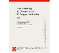 60 exercices progressifs: oboe with 2. oboe als Begleitvoice.