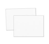 60 Feuilles - 350g A5 Feuille Cartonnée Papier Blanche (210 x 148,5 mm)