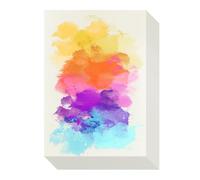 60 Feuilles Bloc de Papier Aquarelle 230g Coton, Bloc de Peinture en Papier Aquarelle BlancPapier à Peindre pour Artistes Aquarelles Dessin Cartes Postales, 21,6 x 28 cm