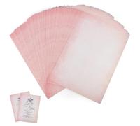 60 Feuilles de Papier à Lttre Vintage A4 Imprimable avec Motif Vieux Papier DIN A4, Papier à Lettre Médiéval, Papeterie Vintage Papier Imprimé Recto Verso, pour Mariage, Cadeaux, Nostalgie