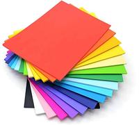 60 feuilles de papier DIN A4 230g / m² I pour le design I artisanat stable en créatif carton photo I 12 couleurs différentes DIY papier de construction coloré