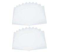 60 Feuilles Papiers Filtres Qualitatifs Carrés en Cellulose | Feuilles Blanches à Débit Lent Moyen Rapide, Absorption Aqueuse, Usage Entonnoirs, Enseignement ou Recherche