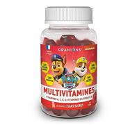 Granions Gummies Multivitamines Croissance Pat Patrouille Goût Orange 60 Pièces