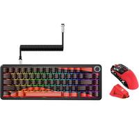 60% Hall Effect Keyboard And X11 Wireless Gaming Mouse,X65 Pro He Magnetic Keyboard Rgb Hot Swap 8Khz Polling Rate,Superlight Mouse W/Charging Dock 22K Dpi,Bluetooth/2.4Ghz/Wired