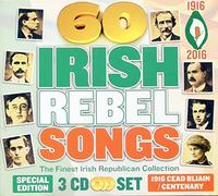 60 Irish Rebel Songs - The Finest Irish Republican Collection 3 CD Set by Willie Brady (0100-01-01)