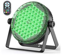 60 LED 120 W 4 en 1 RGBW Par Led Avec télécommande¿ lumiere dj DMX512 Led Projecteur 8CH Jeu Lumière scène Lampe¿ Son/Strobe-lumiere dj professionnel-Pour fête, mariage, bar, club, décoration