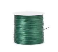 60 mètres de fil élastique en nylon pour bracelets 0,6 mm, colliers, perles et création de bijoux différentes couleurs (vert)