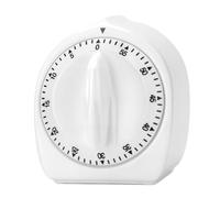60 Minute Wind Up Timer - Mechanical Visual Desk with Loud Alarm, Time Management Tool | for School Classroom Kitchen Study Office Work Productivity Use, Cooking Timer, Countdown Clock, Study Timers
