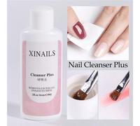 60 ml Liquide dégraissant pour ongles 1 bouteille Gel de couche collante de surface vernis à ongles en excès Dissolvant Acétone Plus rapide Nail Art Nettoyant Plus pour salon de manucure PET