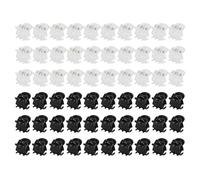 60 Morceaux D'Aiguilles De Mini-Cheveux, Aiguille De Cheveux En Plastique Simple, Décorations De Coiffure, Épingles À Cheveux Glisser, Outils De Fixation Du Coiffeur.