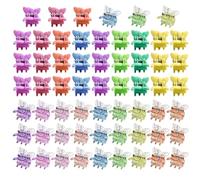 60 Morceaux D'Épingles À Cheveux De Mini Papillon, Aiguilles De Cheveux En Plastique Créatives, Accessoires De Cheveux Pour Enfants, Décorations De Cheveux Pour Filles.