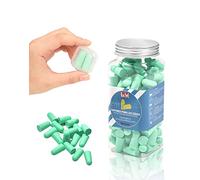 60 Paires Bouchon d'Oreille Anti Bruit SNR 38dB - Bouchon Oreille Sommeil Nuit Reutilisable pour Dormir Etudes Travail