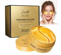 60 Patch 24K Gold Masque Pour Les Yeux, Skincare Patch Yeux Anti Poche Cernes, Réduit les Cernes, Poches, Pattes d'Oie et Rides, Masque Yeux pour hydrater, soulager la fatigue et la peau tendue
