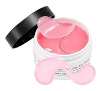 60 patchs roses en hydrogel pour les yeux - Masques raffermissants et décongestionnants pour lutter contre les poches, les cernes, les poches sous les yeux, les rides et les ridules. (1 pièce)