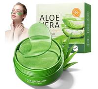 60 Patchs Yeux à L’Aloe Vera Et CollagèNe,Patch Yeux Anti Cernes,Soin Hydratant Et Nourrissant,RéDuire Rides,Fatigue,Et Les Poches,Soin Nourrissant Pour Le Contour Des Yeux,Soins Visage