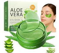 60 Patchs Yeux au Collagène et Aloe Vera, Anti-Cernes et Anti-Rides, Masques Hydratants au Gel d’Acide Hyaluronique, Pour Poches et Peau Fatiguée, Soins Visage Homme Femme