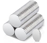 60 pcs aimants en néodyme, petits aimants 12x1,5 mm extra forts, aimants pour tableau magnétique, aimants ronds puissants pour réfrigérateur, aimants de réfrigérateur de bureau aimants de terres rares