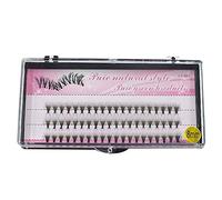 60 pcs Clusters Eye Lashes Greffer de faux faux cils - 8 mm Élégant et populaireTraitement pratique