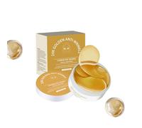 60 Pcs Gold Antiwrinkle Firming Eye Mask, Eye Patch, Collagen Eye Mask Under Eye Bags Eye Patch Anti Dark Circles, Improve Wrinkles and Fine Lines Eye Care