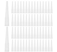 60 PcsEmbouts de Cartouche, Embout Cartouche Silicone, Embouts de Calfeutrage, Buse de Cartouches, Embouts en Silicone, Buses de Calfeutrage de Remplacement pour Seringues Outil de Mastic Adhésif