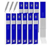 60 Pi¿¿Ces S¿¿Ries 2.8mm Argent Soudeur De Stries Recharges De Crayons Pour Crayons De Marque De Charpentier Crayon M¿¿Canique ¿¿ Trou Profond