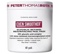 60 pièce PETER THOMAS ROTH CLINICAL SKIN CARE EVEN SMOOTHER GLYCOLIC RETINOL RESURFACING PEEL PADS