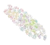 60 Pièces à Bulles Acryliques 0,91 Pouces pour Jardin Féerique | Décor Solide, Surface Lisse, Usage Diy, pour Vase et Bracelet, Effet Flottant, Pièces Empilables
