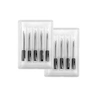 60 Pièces Aiguilles de Pistolets d'Attache d'Étiquette, Aiguilles de Pistolet d'Étiquetage Remplacement d'Aiguilles de Pistolet d'Étiquetage pour Étiqueteuse de Vêtements, Noir