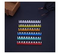 60 pièces Auto voiture camion petite taille Mini fusible lame assortiment ensemble 5/10/15/20/25/30A ensemble mixte voitures sécurité lame fusibles kit d'accessoires