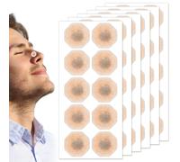 60 Pièces Bande Nasale Magnétique,Aimant Anti Ronflement,Anti Ronflement Efficace Puissant,Sans Support Magnétique, Compatible Avec La Plupart Des Bandelettes Nasales Magnétiques (Octogone A[Z803]