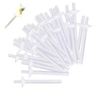 60 pièces bâtons de cire de nez sûr PP en plastique efficace Kit cire cheveux nez pour femmes hommes nettoyage des narines.