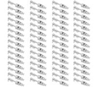 60 Pièces Broches de Serrage de Réparation de Câblage Compatibles, Mini Contacts ISO,Broche Femelle,pour Prise de Voiture Numérotation 50251899 pour Audi VW Golf Skoda Passat Benz BMW à Partir de